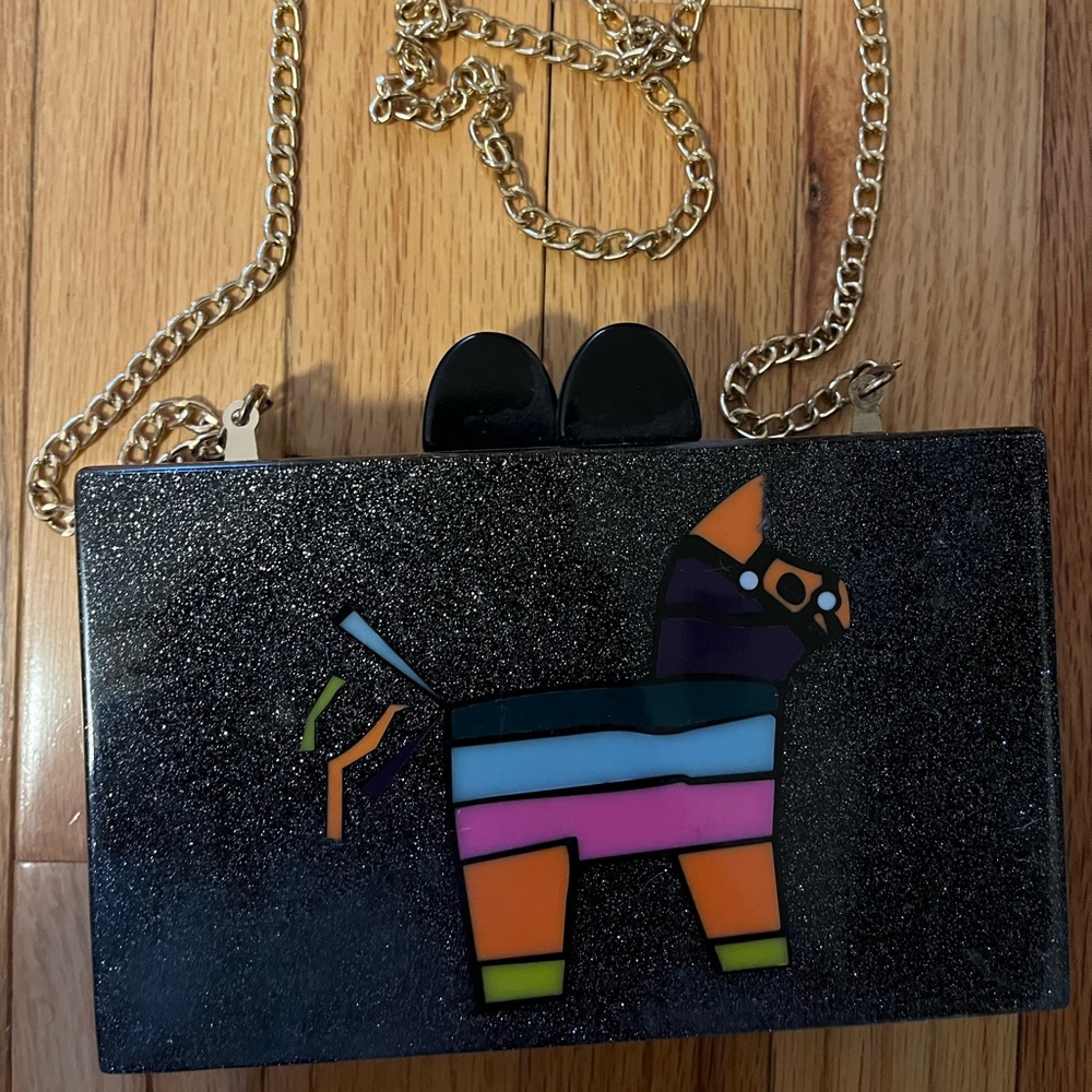 Acrylic purse- use chain or clutch!